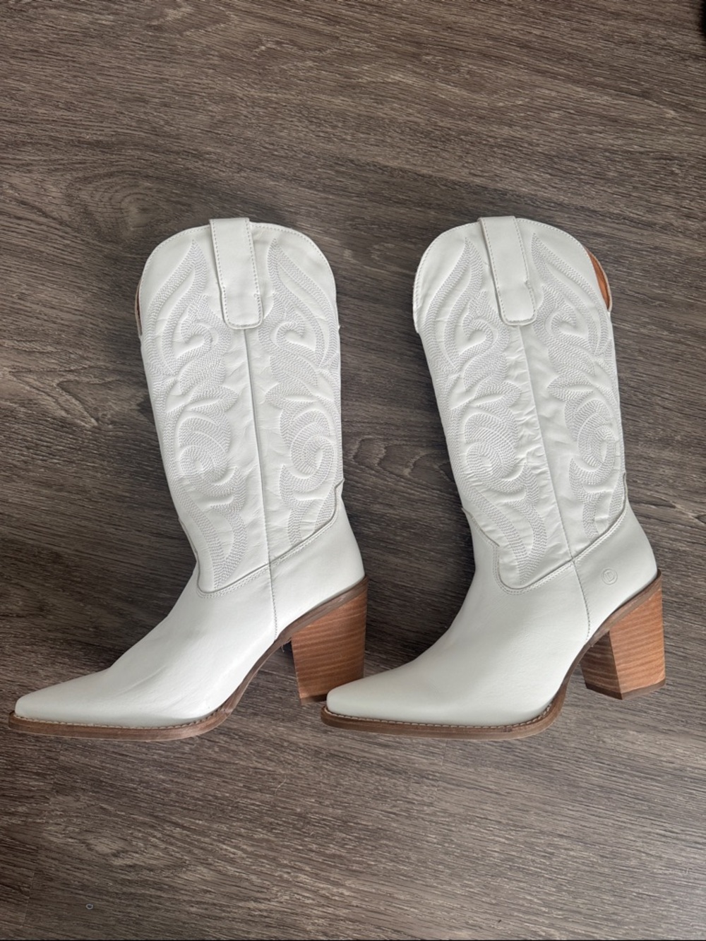 NWOB DINGO White Hensley Western Boot size 9M - Picture 7 of 14